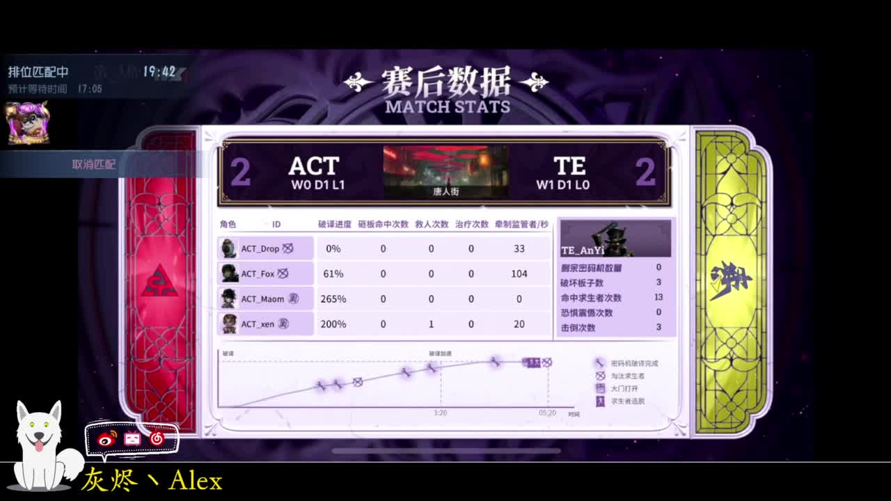 很久没玩第五人格了 第16段