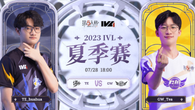 【2023IVL】夏季赛W8D1录像 TE vs GW