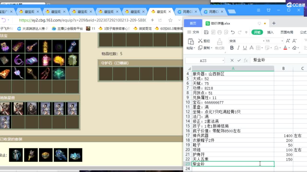 估价配装专业负责的主播 第6段