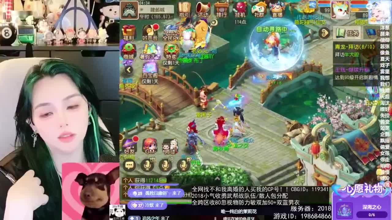 2018唱歌的勇武菜猪/点唱主播 第1段