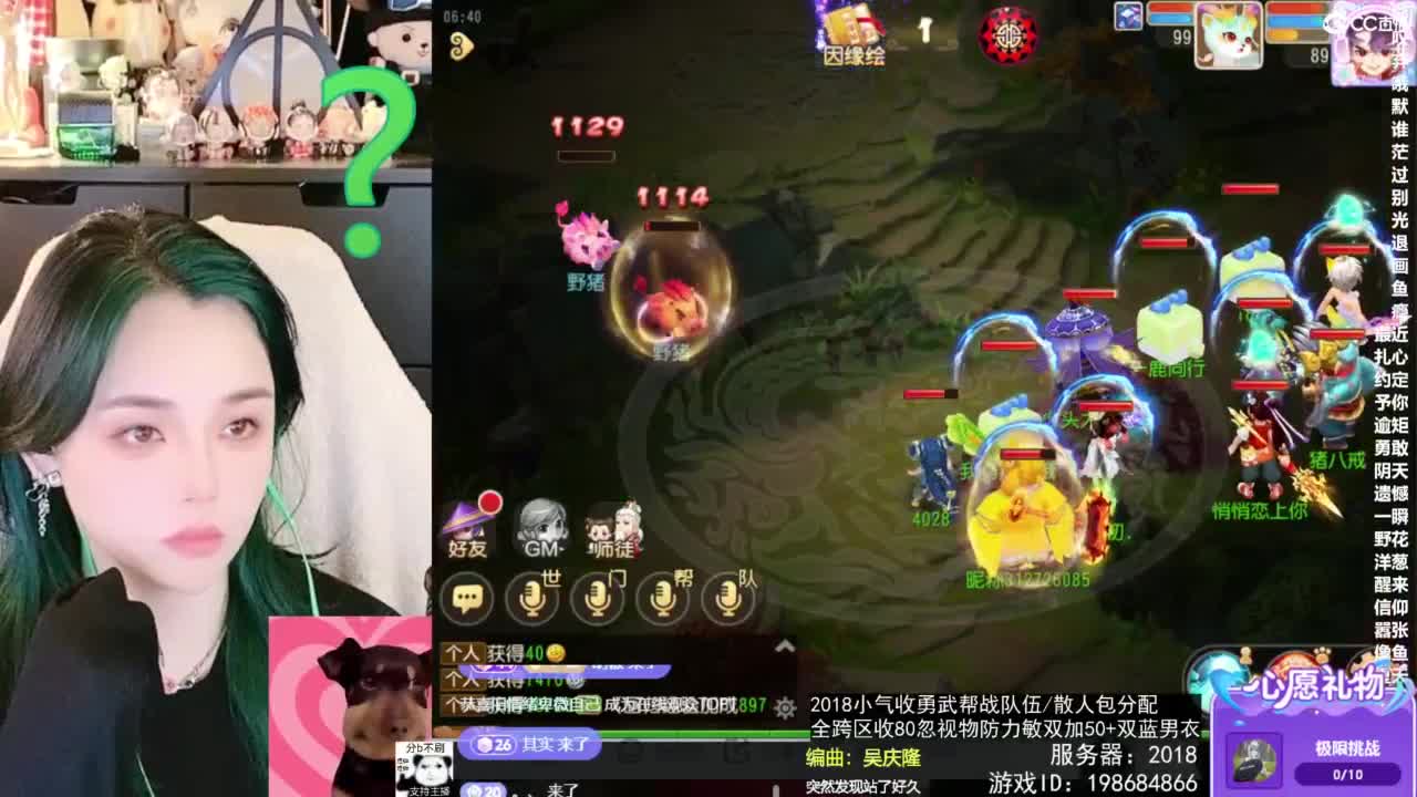 2018唱歌的勇武菜猪/点唱主播 第2段