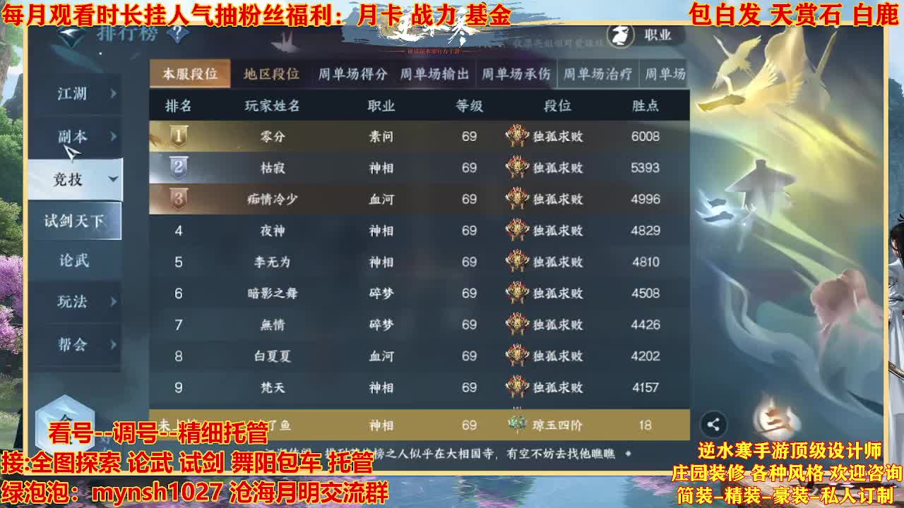 看号提战托管 第12段