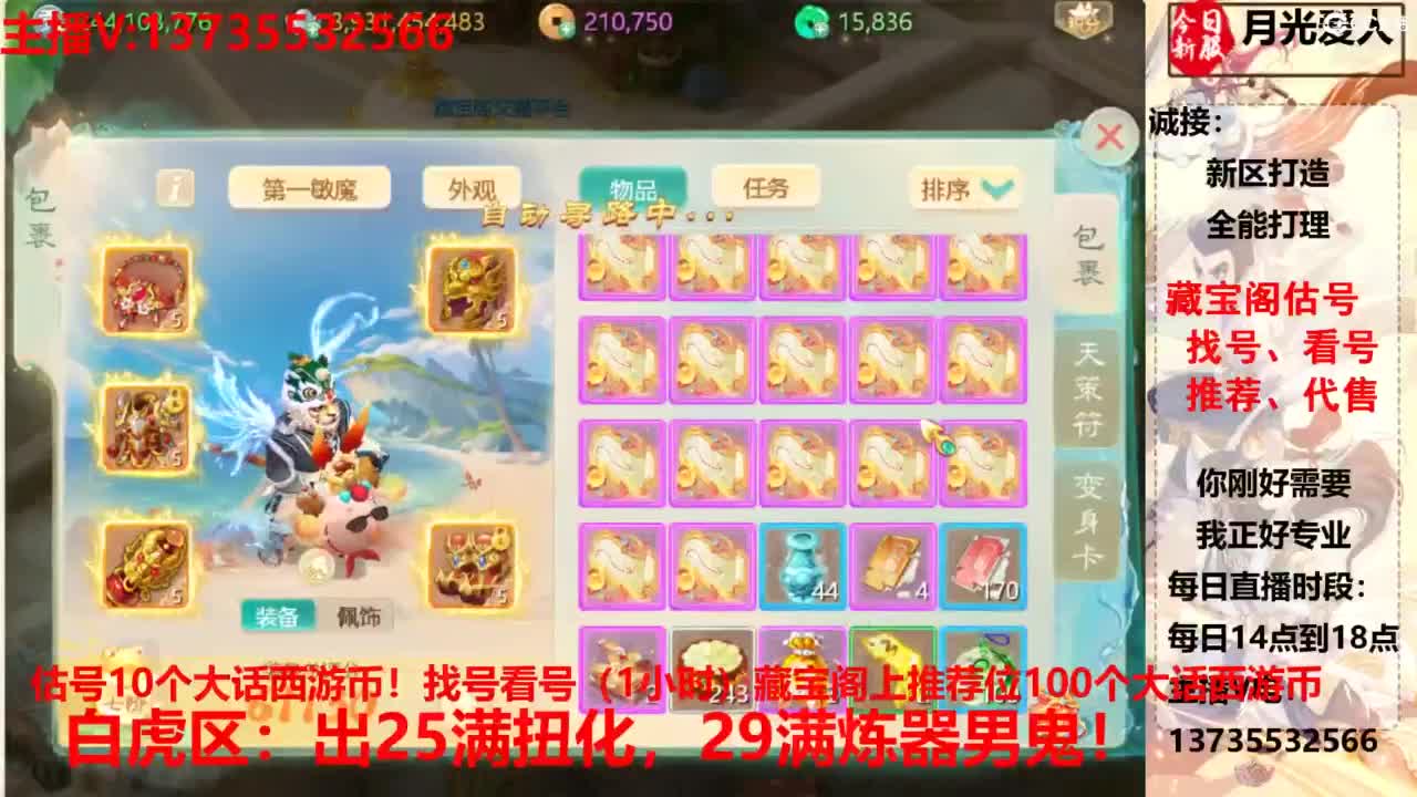 专业藏宝阁，估价找号帮出，调号 第4段