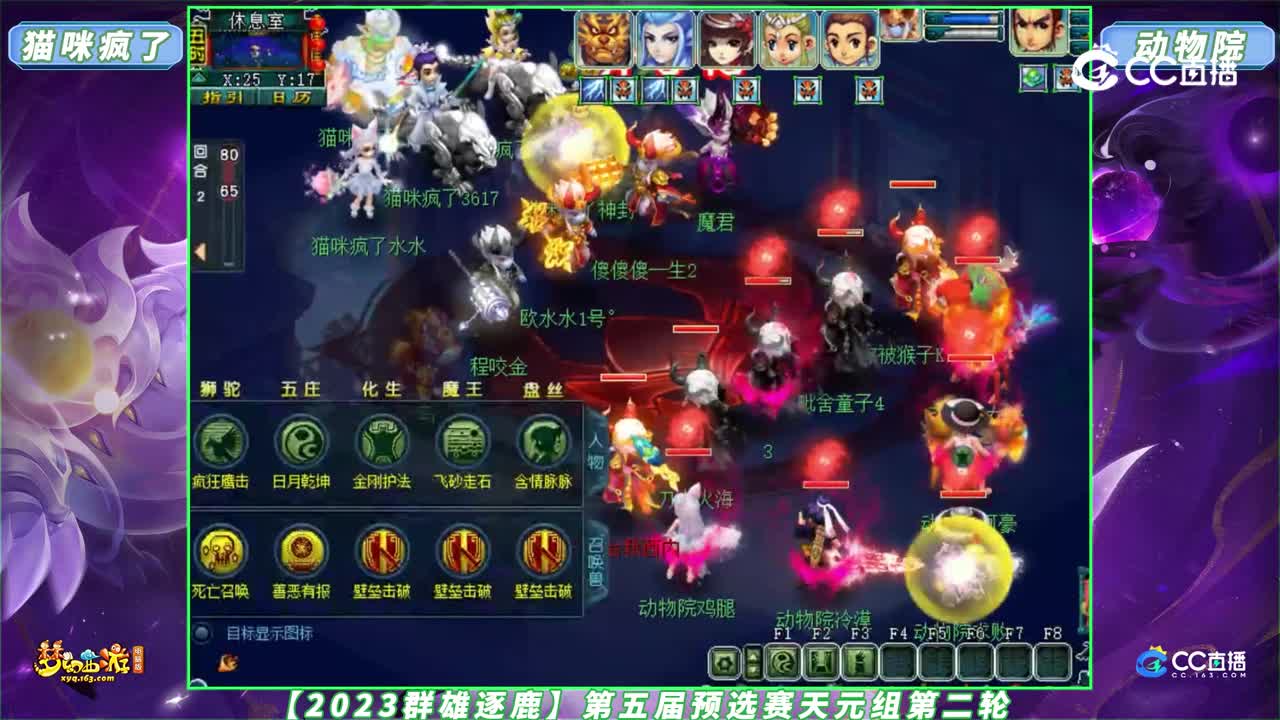 【2023群雄逐鹿】第五届预选赛天元组第二轮：猫咪疯了 VS 动物院【CC情报站】