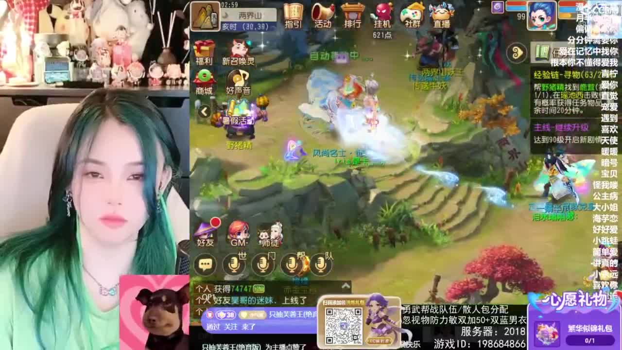 2018唱歌的勇武菜猪/点唱主播 第5段