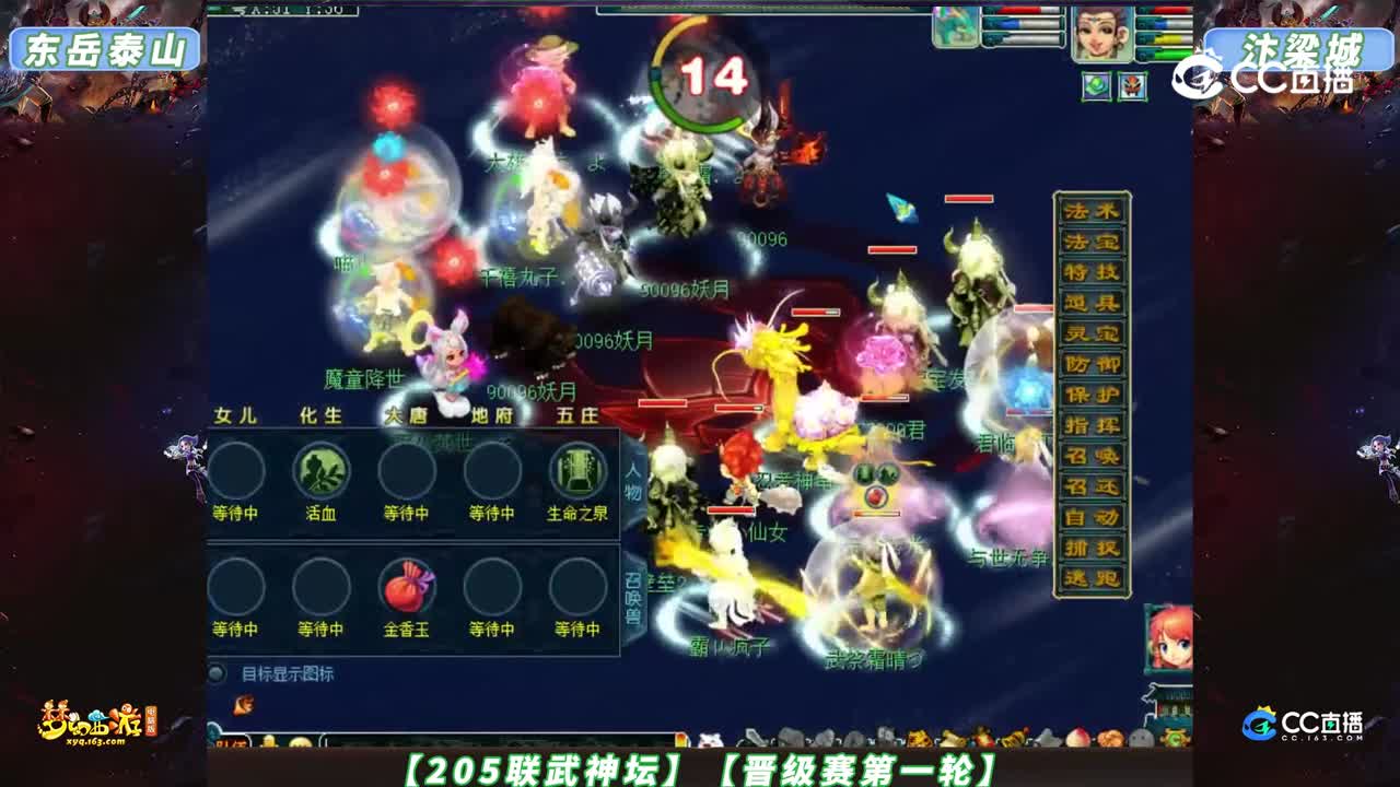 【205联武神坛】【晋级赛第一轮】汴梁城 VS 东岳泰山【CC情报站】