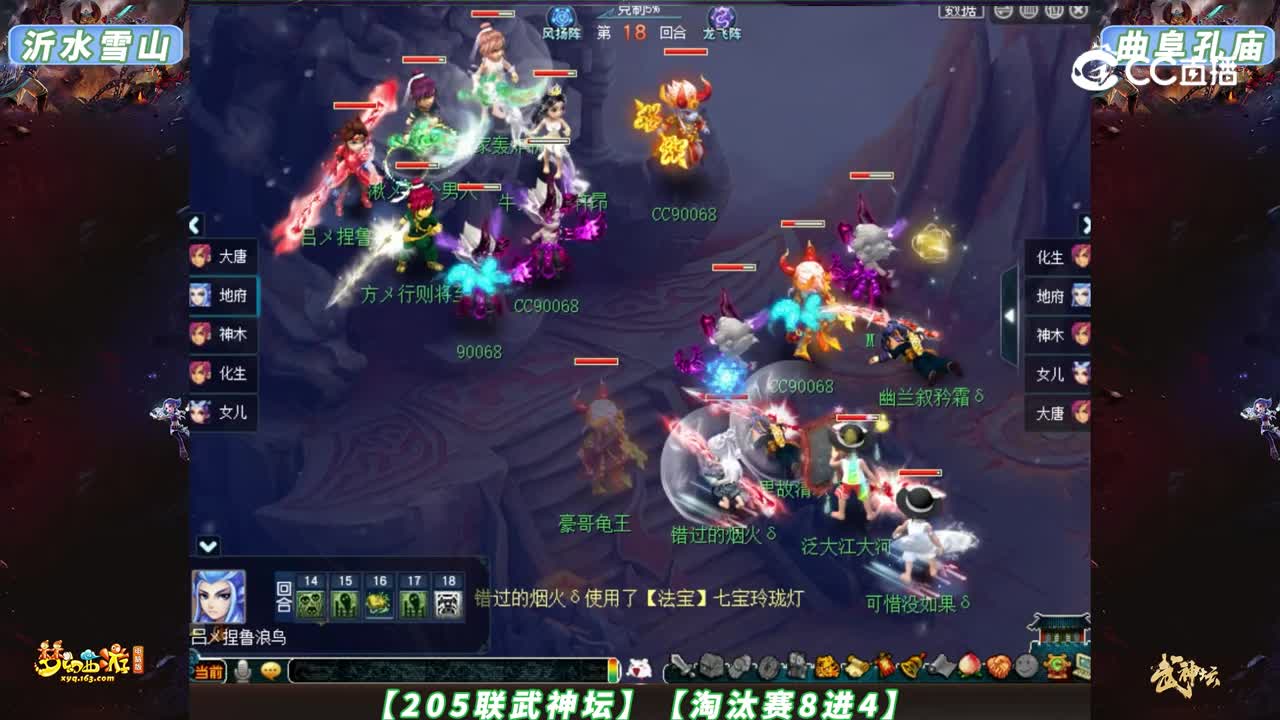 【205联武神坛】【淘汰赛8进4】沂水雪山VS曲阜孔庙【CC情报站】