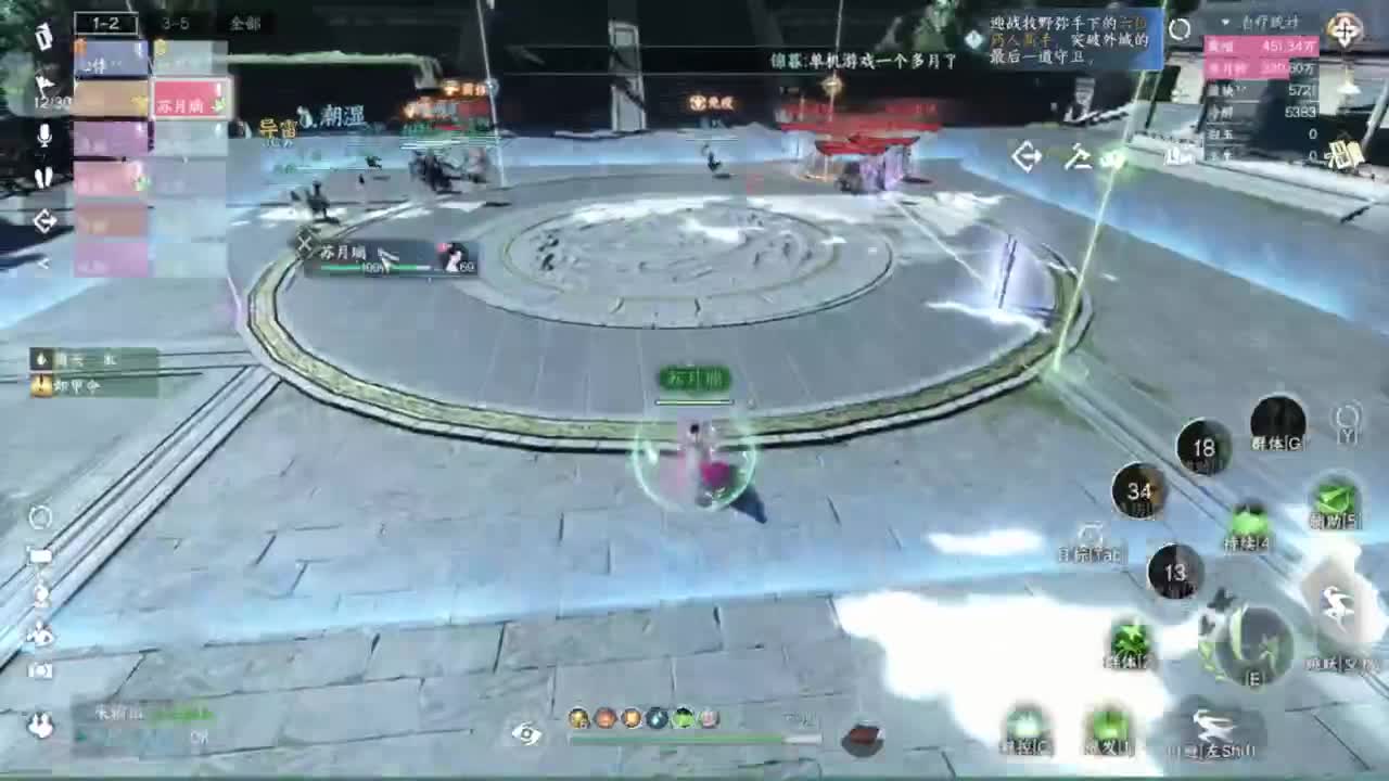 蹲个全托接论武试剑 第4段