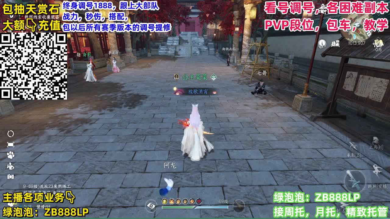 顶级九灵，副本，调号养号，竞技， 托管 第6段
