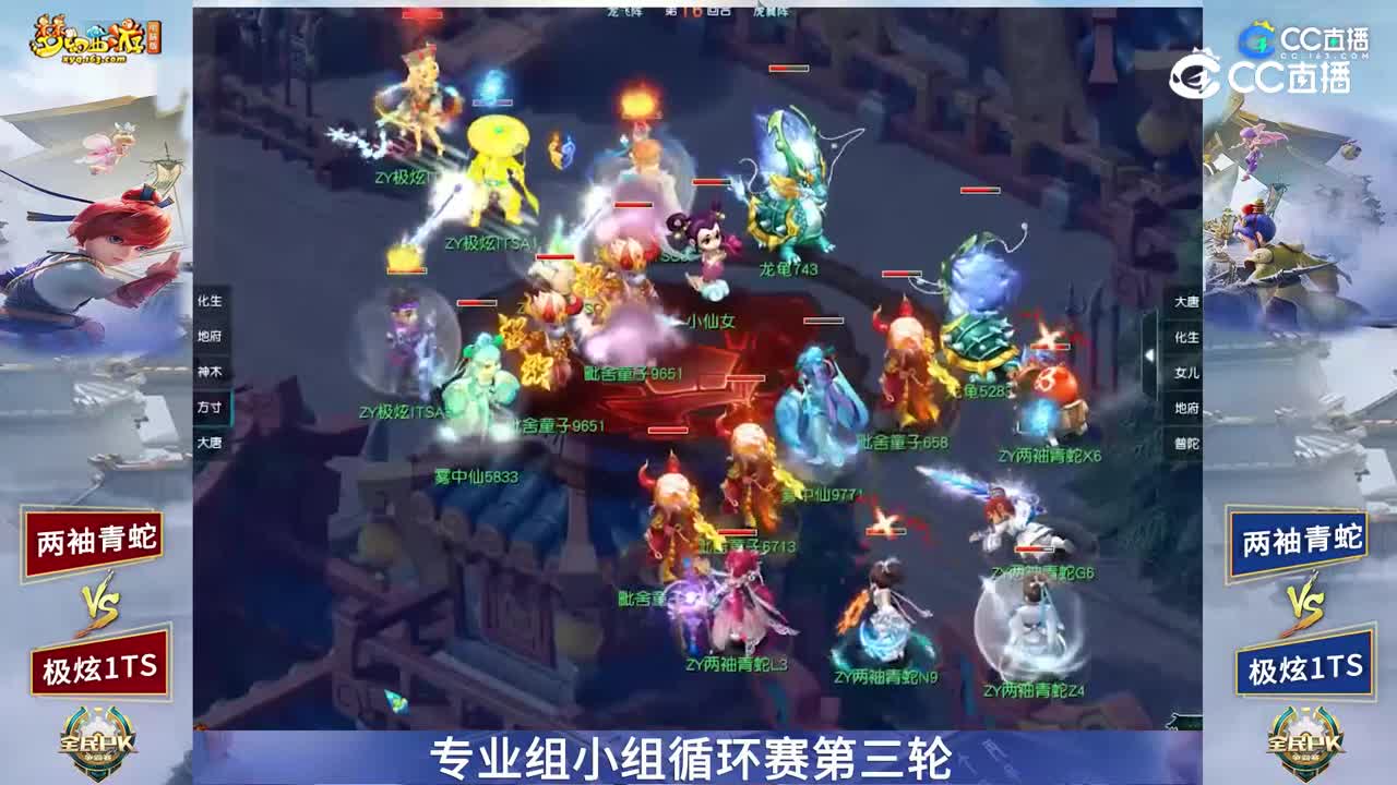 【2023全民PK赛】专业组小组赛第三轮：两袖青蛇VS极炫1TS【CC情报站】