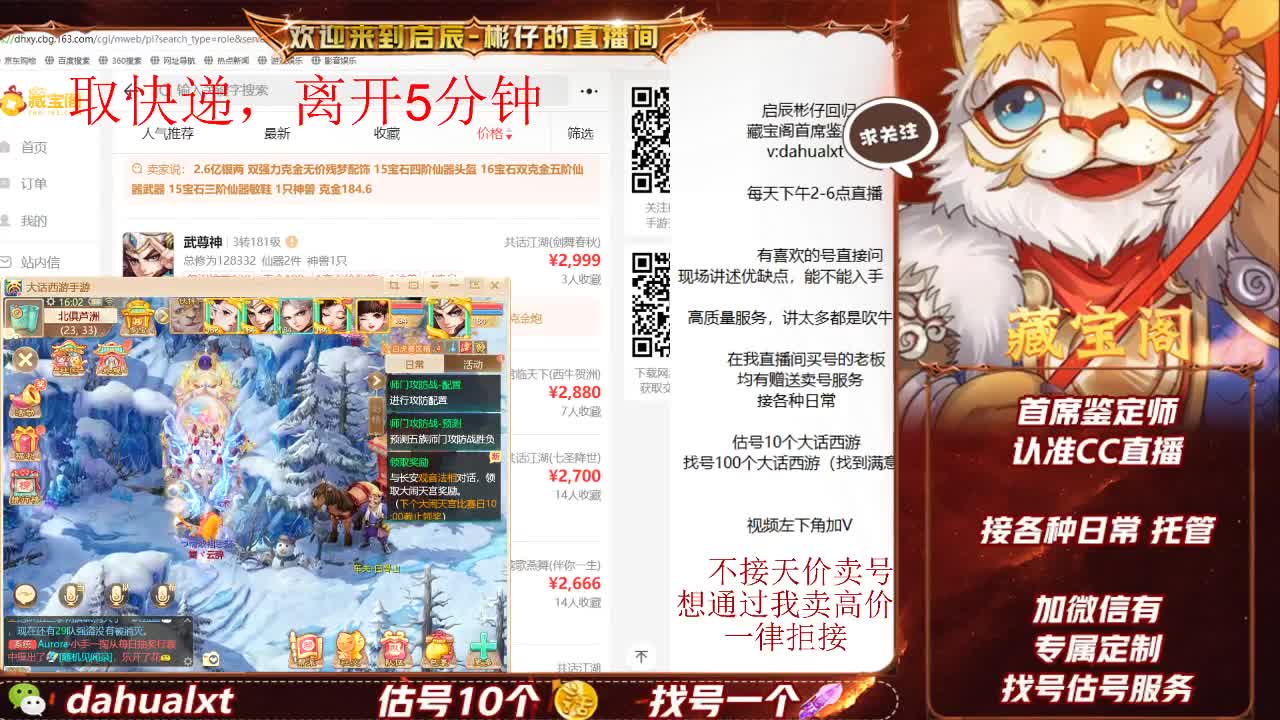 藏宝阁估号 第5段