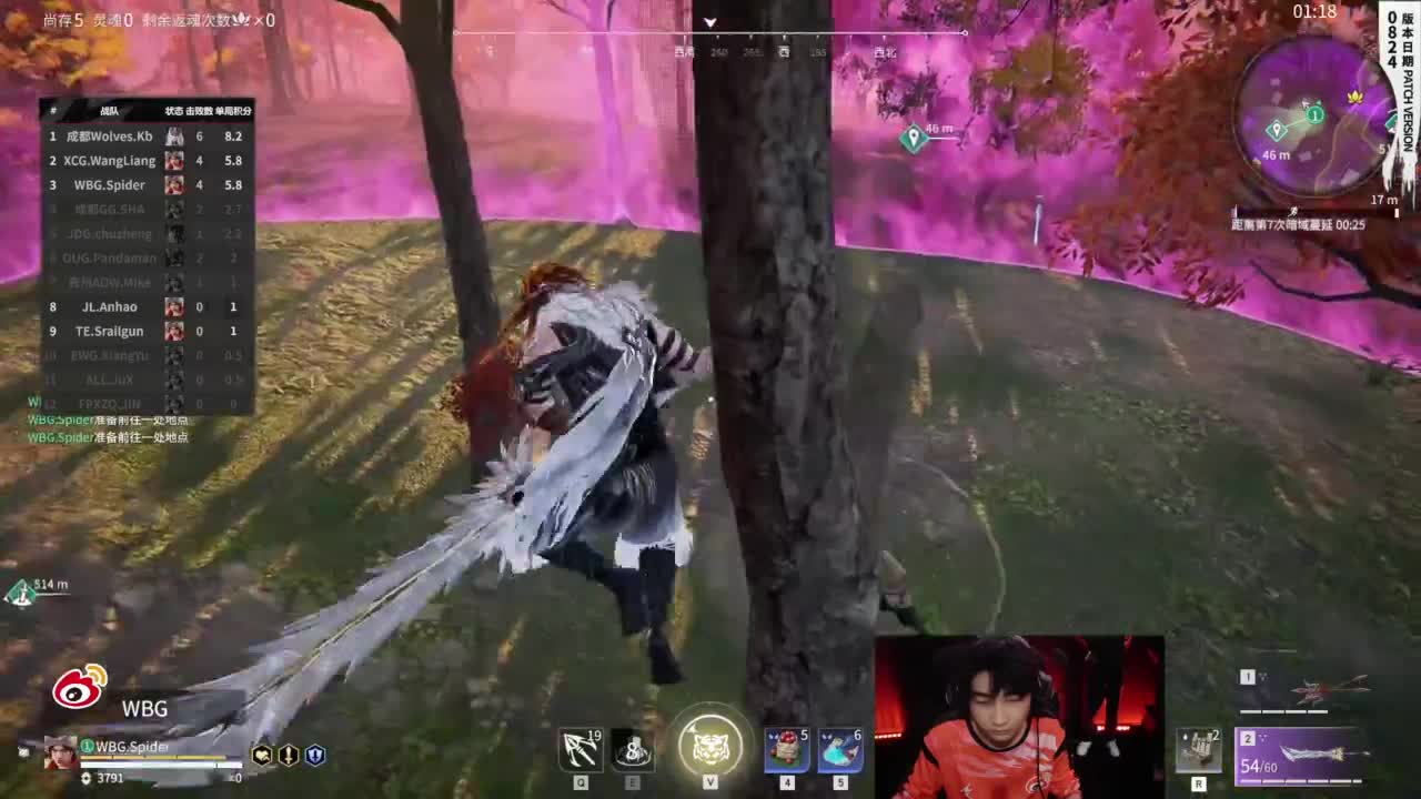 WBG战队第一视角【永劫无间联赛】 第5段