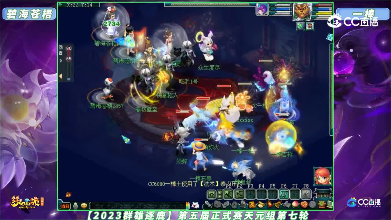 【2023群雄逐鹿】第五届正式赛天元组第七轮：碧海苍梧 VS 一棒【CC情报站】