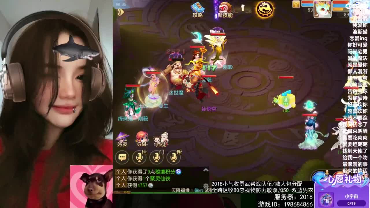 2018唱歌的勇武菜猪/点唱主播 第1段