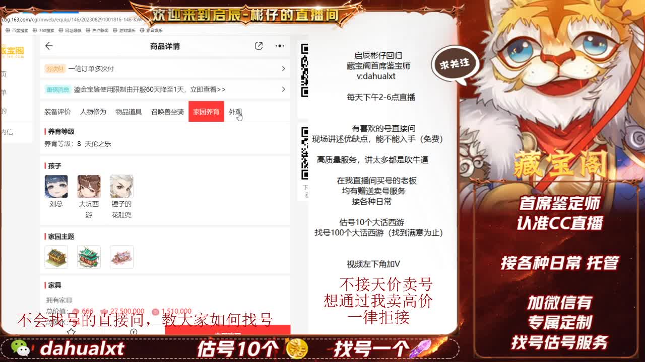 藏宝阁看号估号 第7段