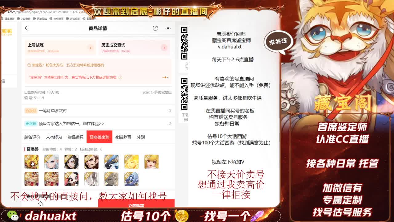 藏宝阁看号估号 第7段