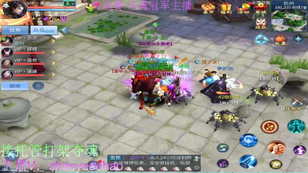 接托管打架 斗魂比武首席背饰 第5段