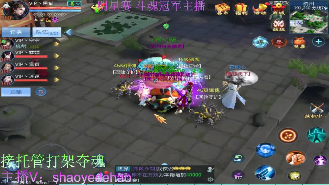 接托管打架 斗魂比武首席背饰 第7段