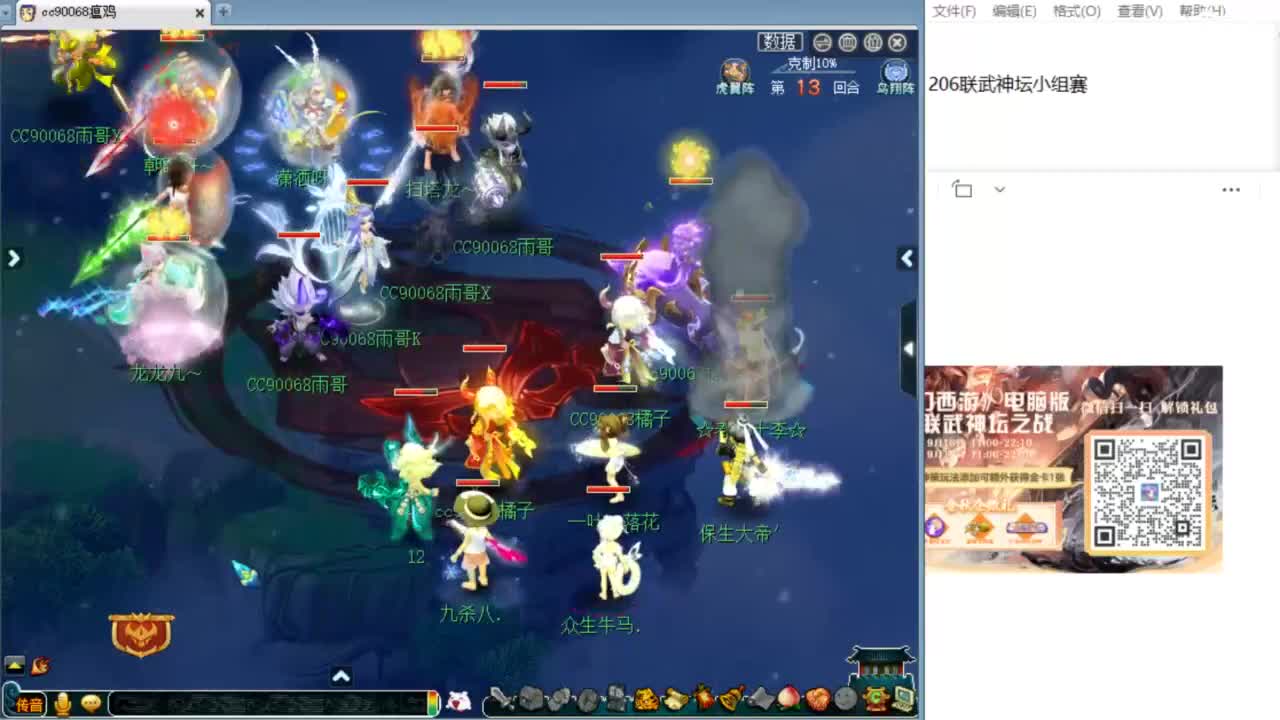 解说西栅206联服战！ 第5段