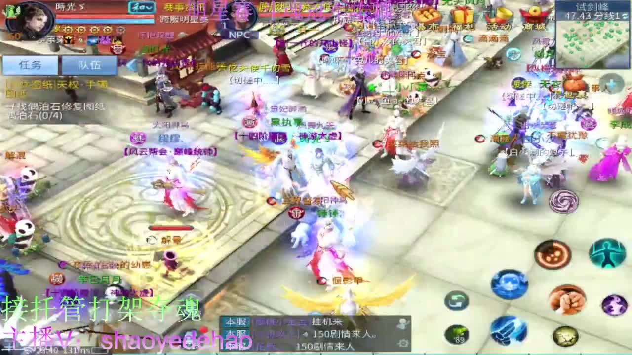 接托管打架 斗魂比武首席背饰 第6段