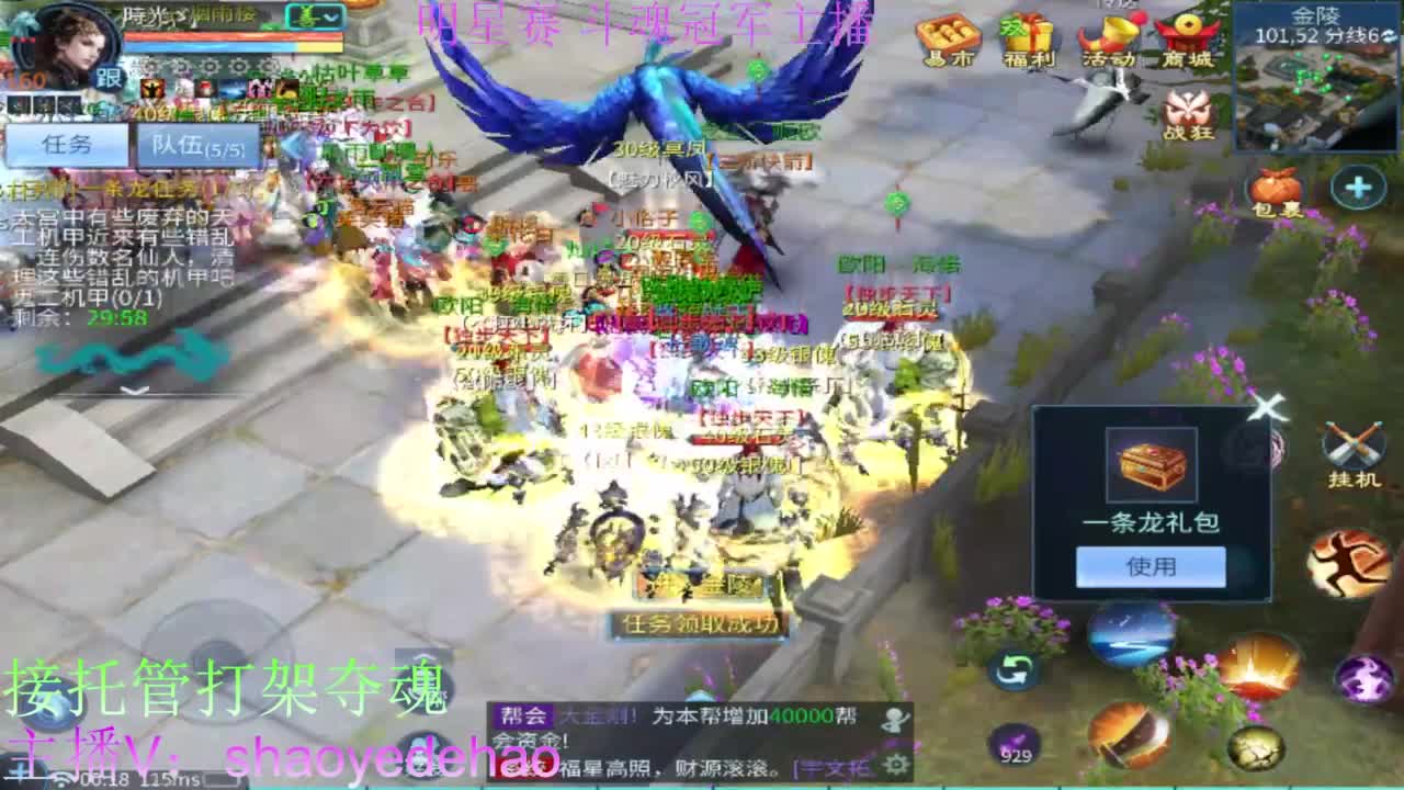 接托管打架 斗魂比武首席背饰 第7段