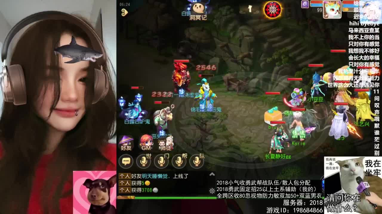 2018唱歌的勇武菜猪/点唱主播 第5段