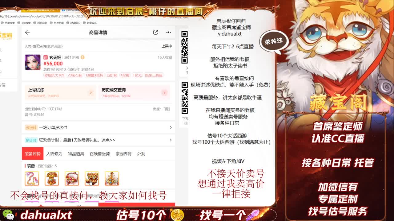 藏宝阁找号估号 第5段