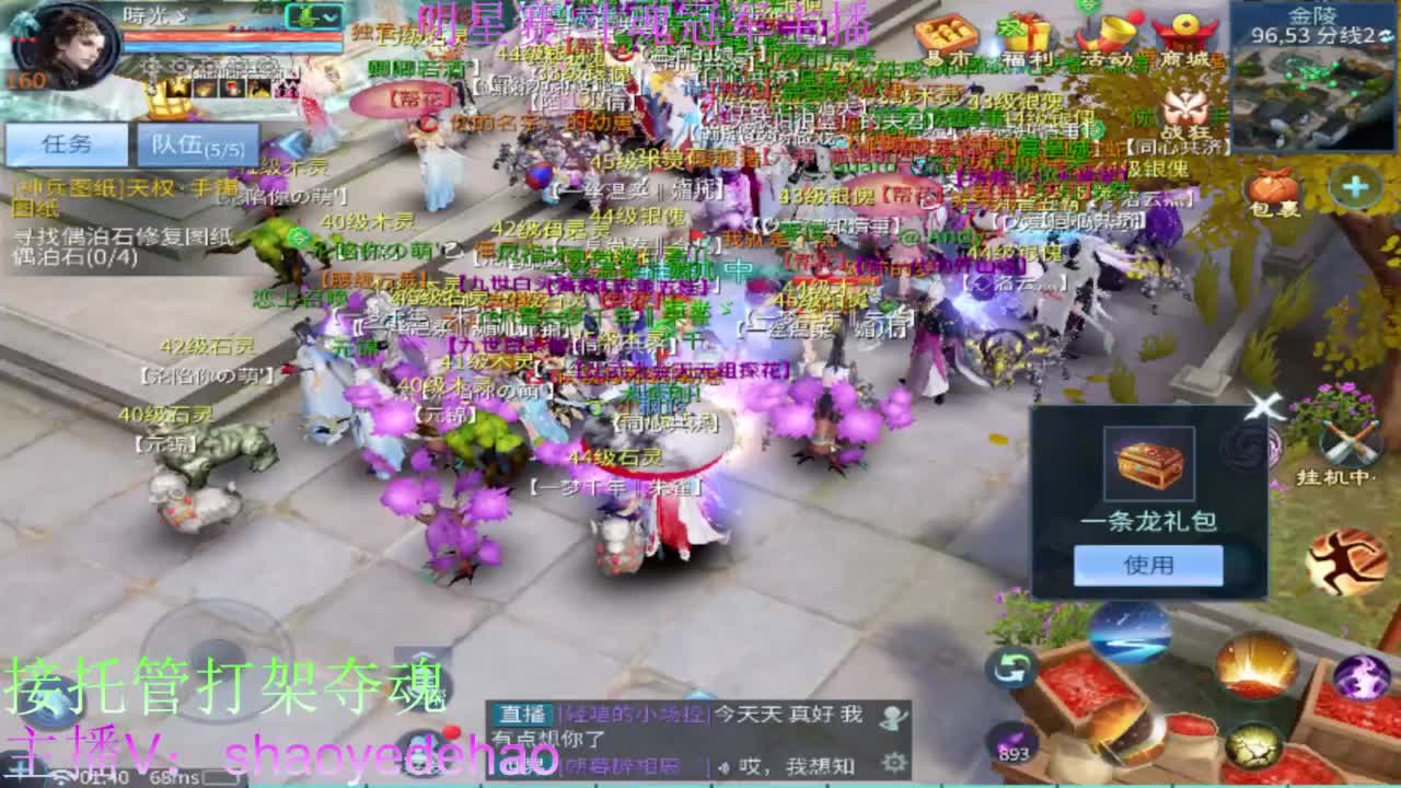 接托管打架 斗魂比武首席背饰 第9段