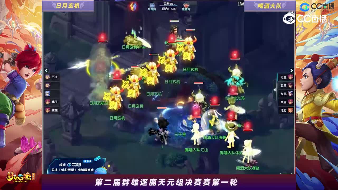 【2023群雄逐鹿】神威组第二届决赛第一轮：喝酒大队VS日月玄机【CC情报站】