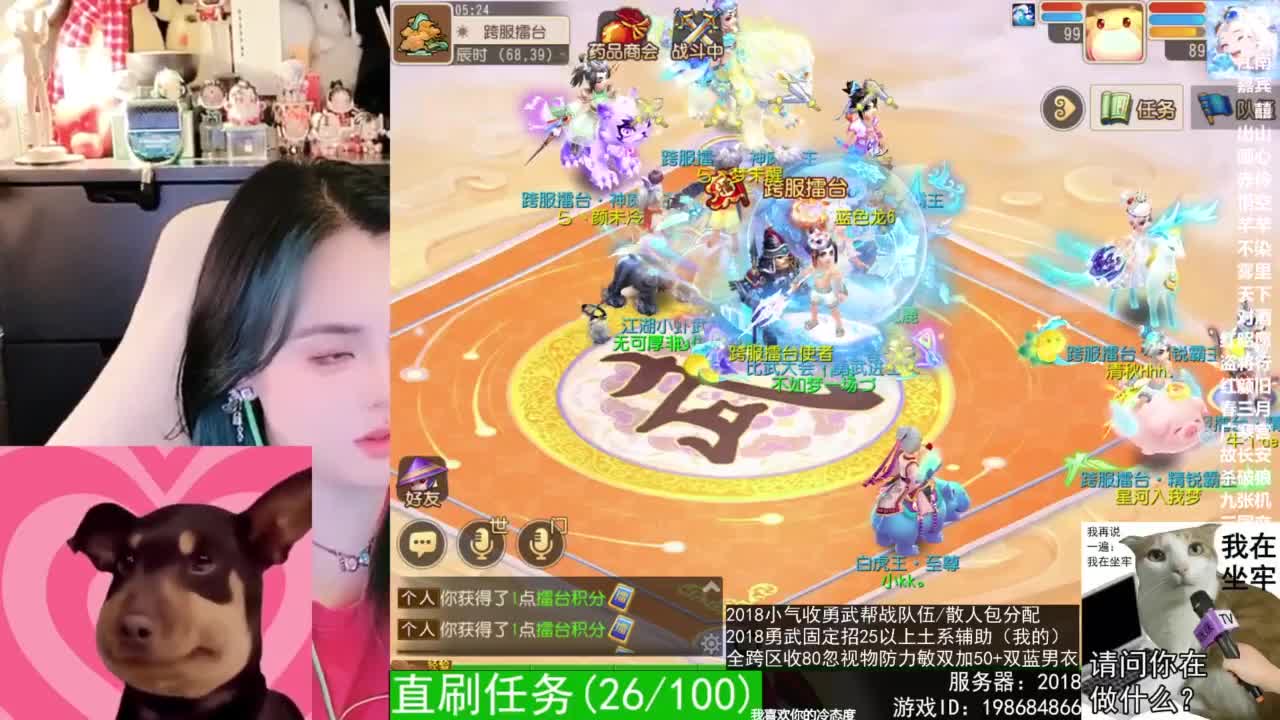 2018唱歌的勇武菜猪/点唱主播 第2段