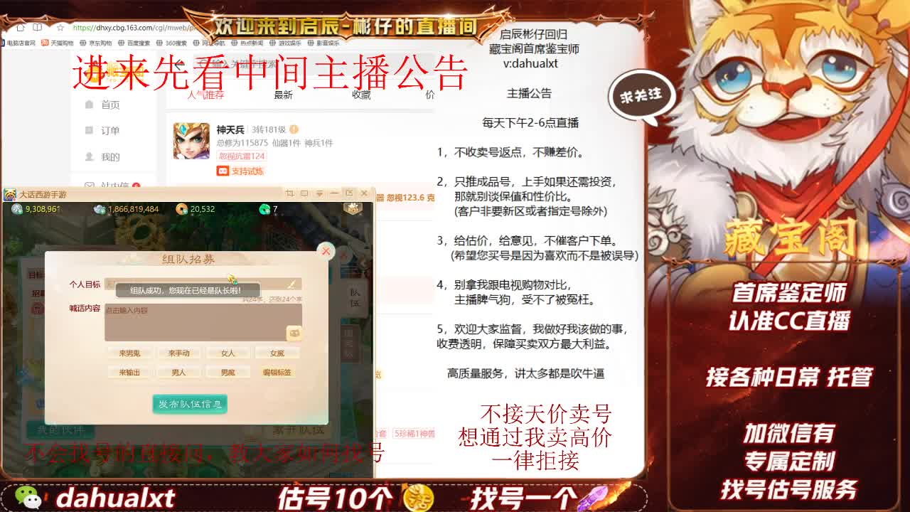藏宝阁找号估号 第1段