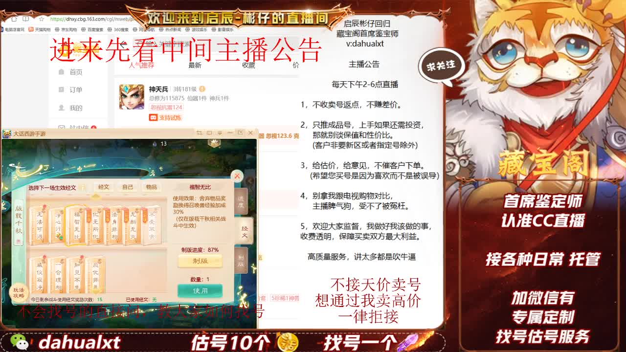 藏宝阁找号估号 第2段