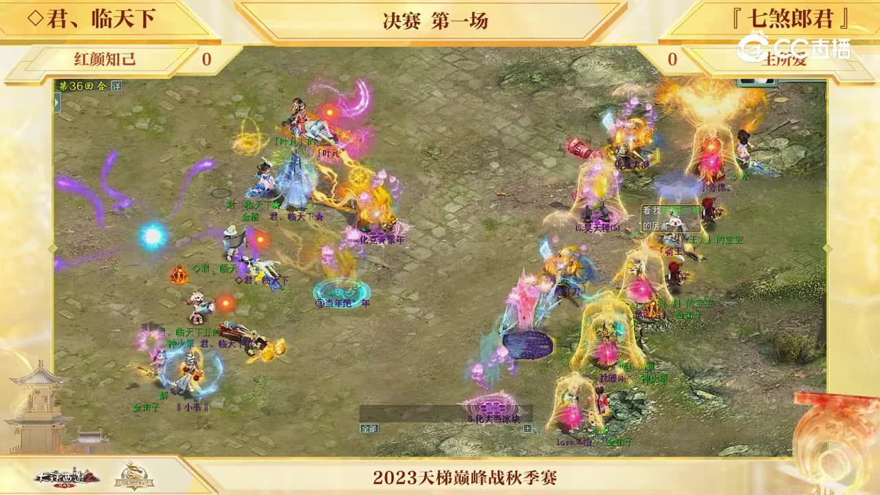 决赛第一局 君临天下vs七煞郎君 第36回合