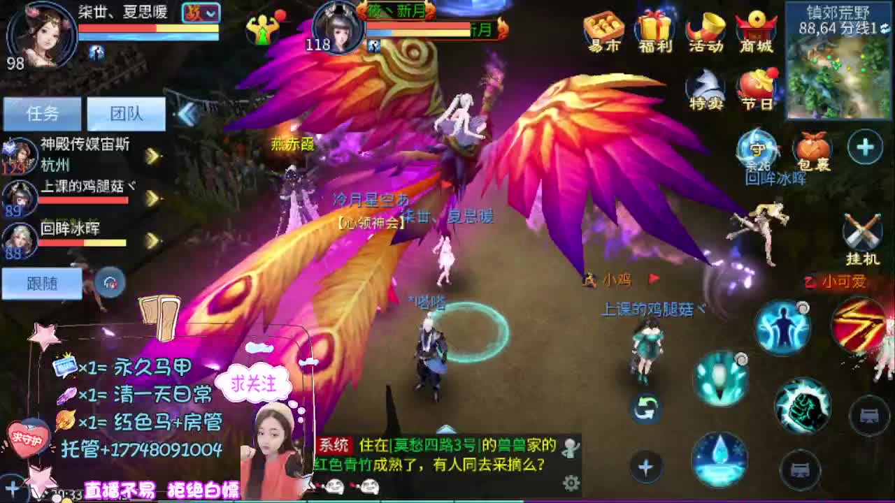 看直播粉丝牌抽狐女-坐骑如虎添翼 第10段