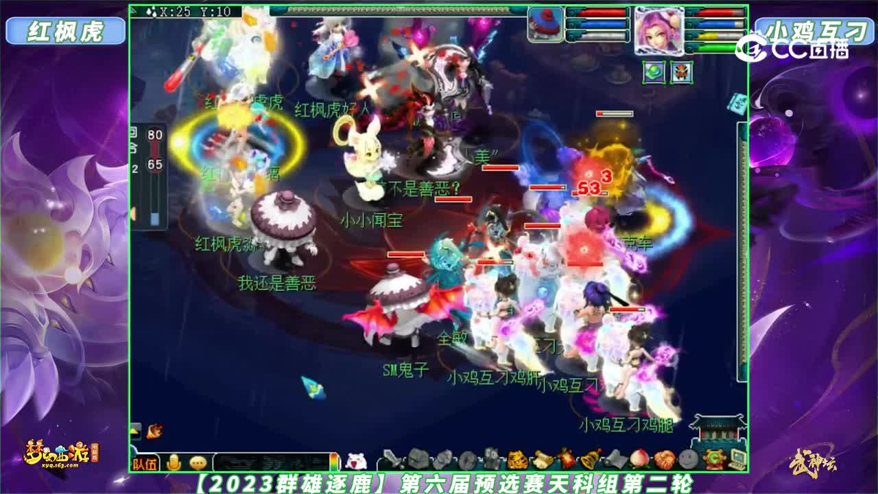 【2023群雄逐鹿】第六届预选赛天科组第二轮：红枫虎VS 小鸡互刁【CC情报站】