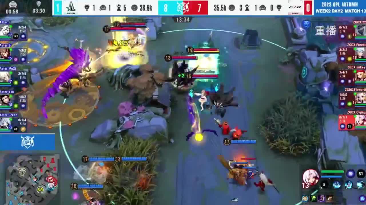 《决战！平安京》OPL秋季赛 第1段