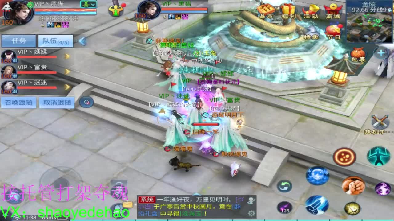 接托管打架 斗魂比武首席背饰 第6段