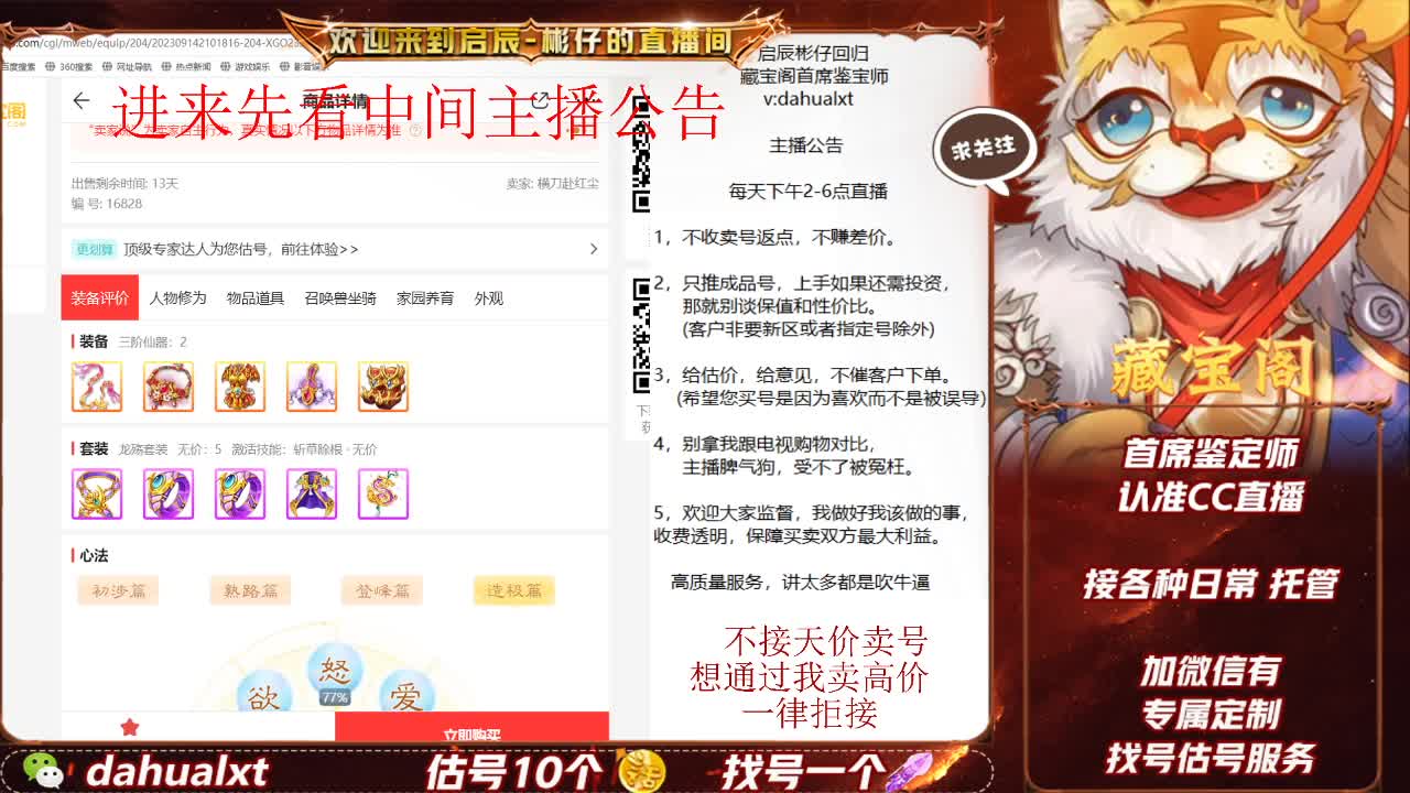藏宝阁找号估号 第5段