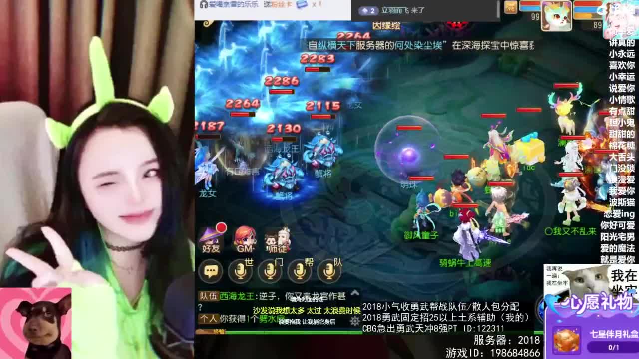 2018唱歌的勇武菜猪/点唱主播 第4段