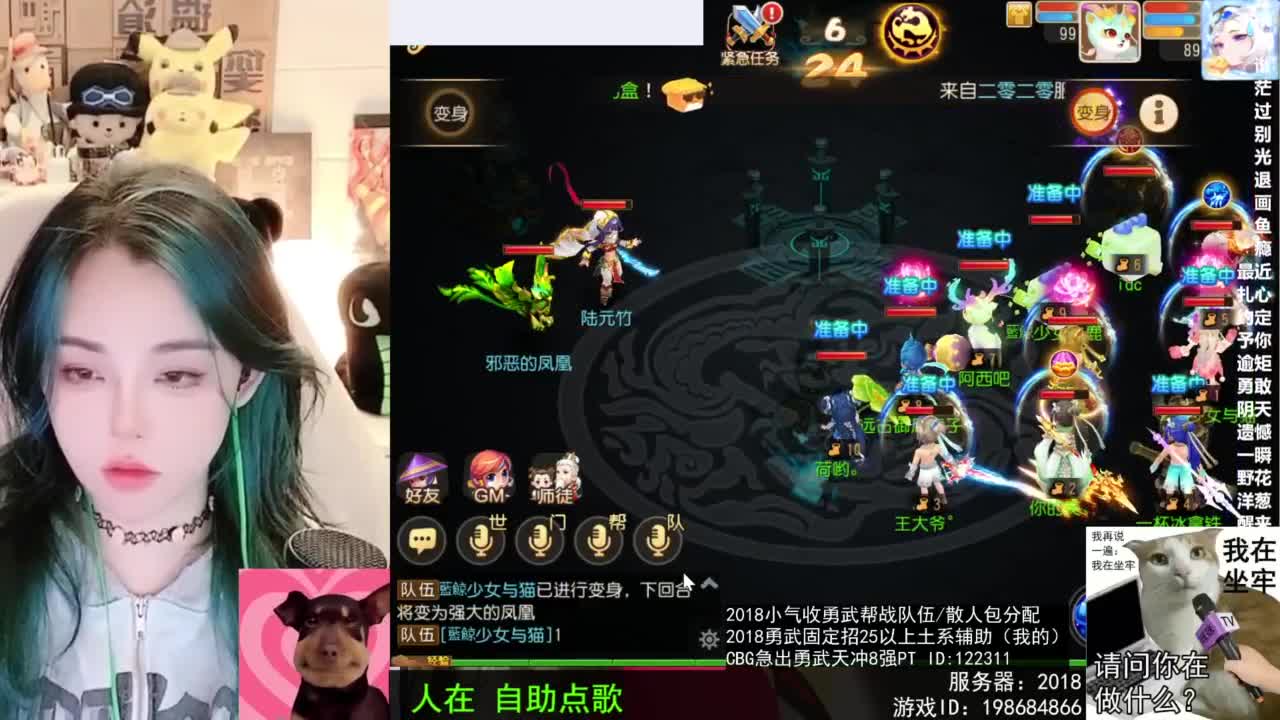 2018唱歌的勇武菜猪/点唱主播