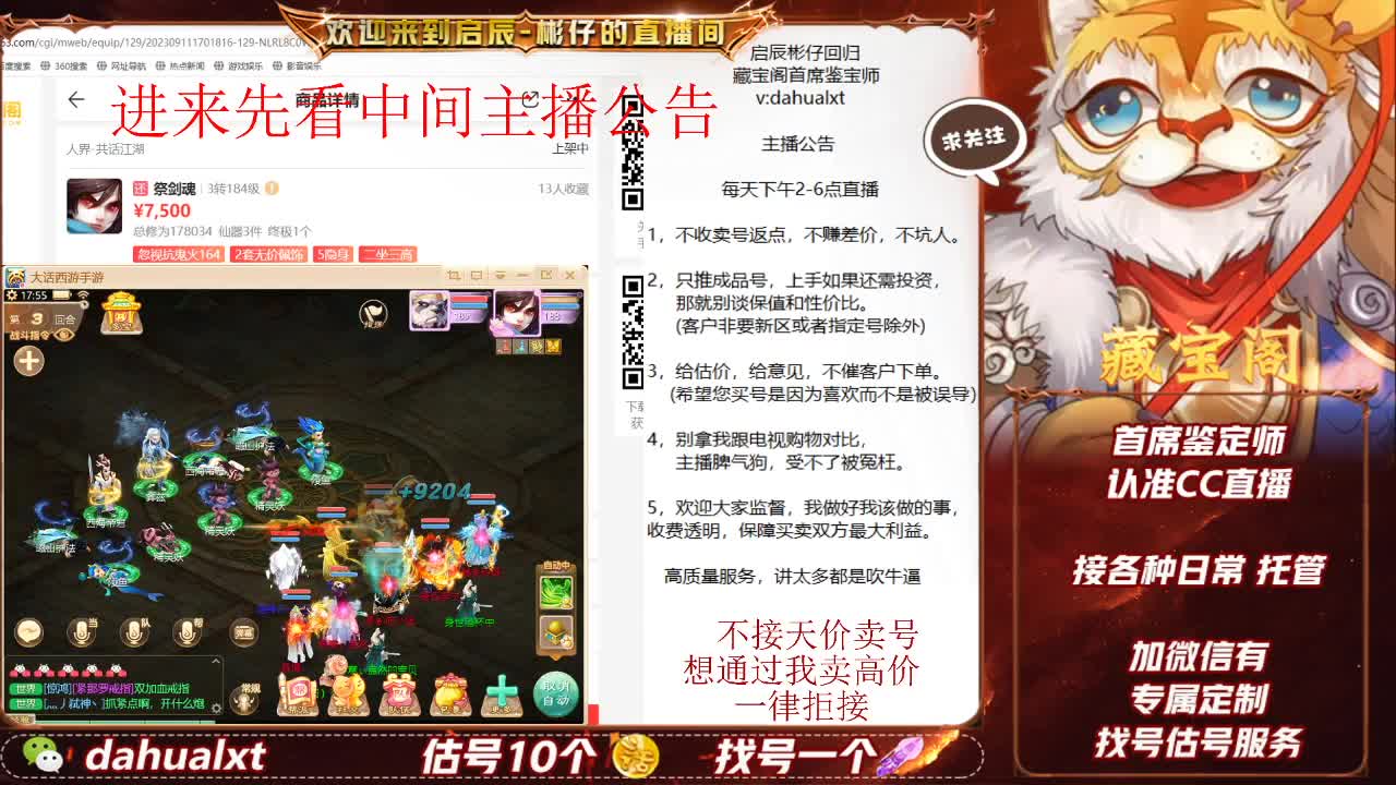 藏宝阁找号估号 第5段