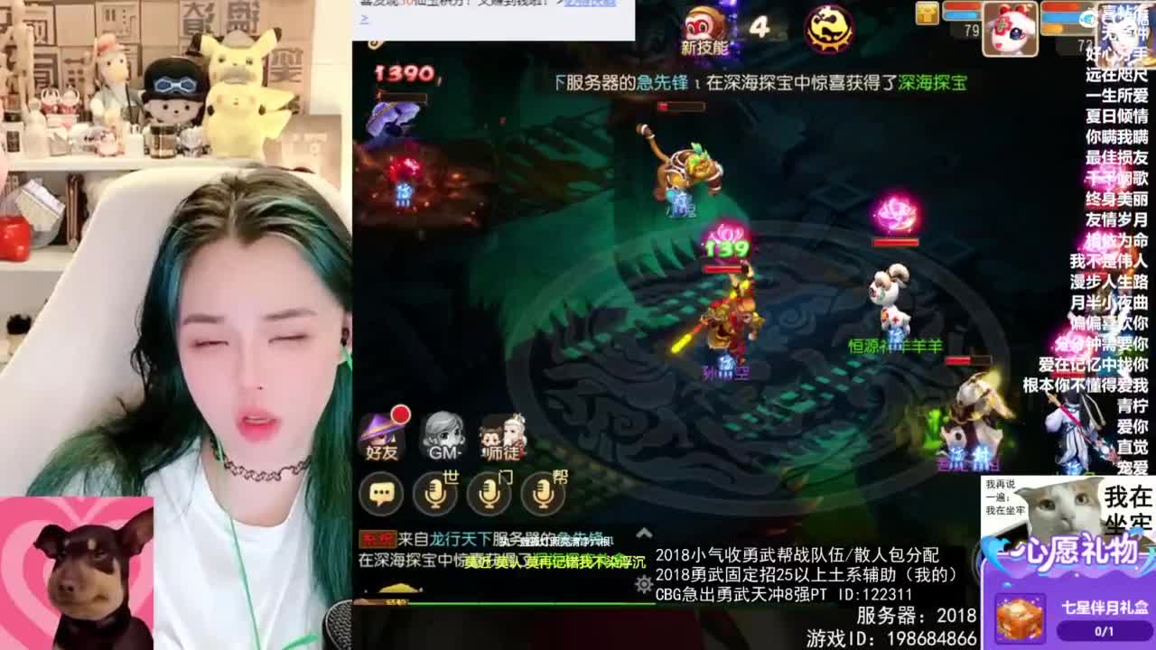 2018唱歌的勇武菜猪/点唱主播 第7段