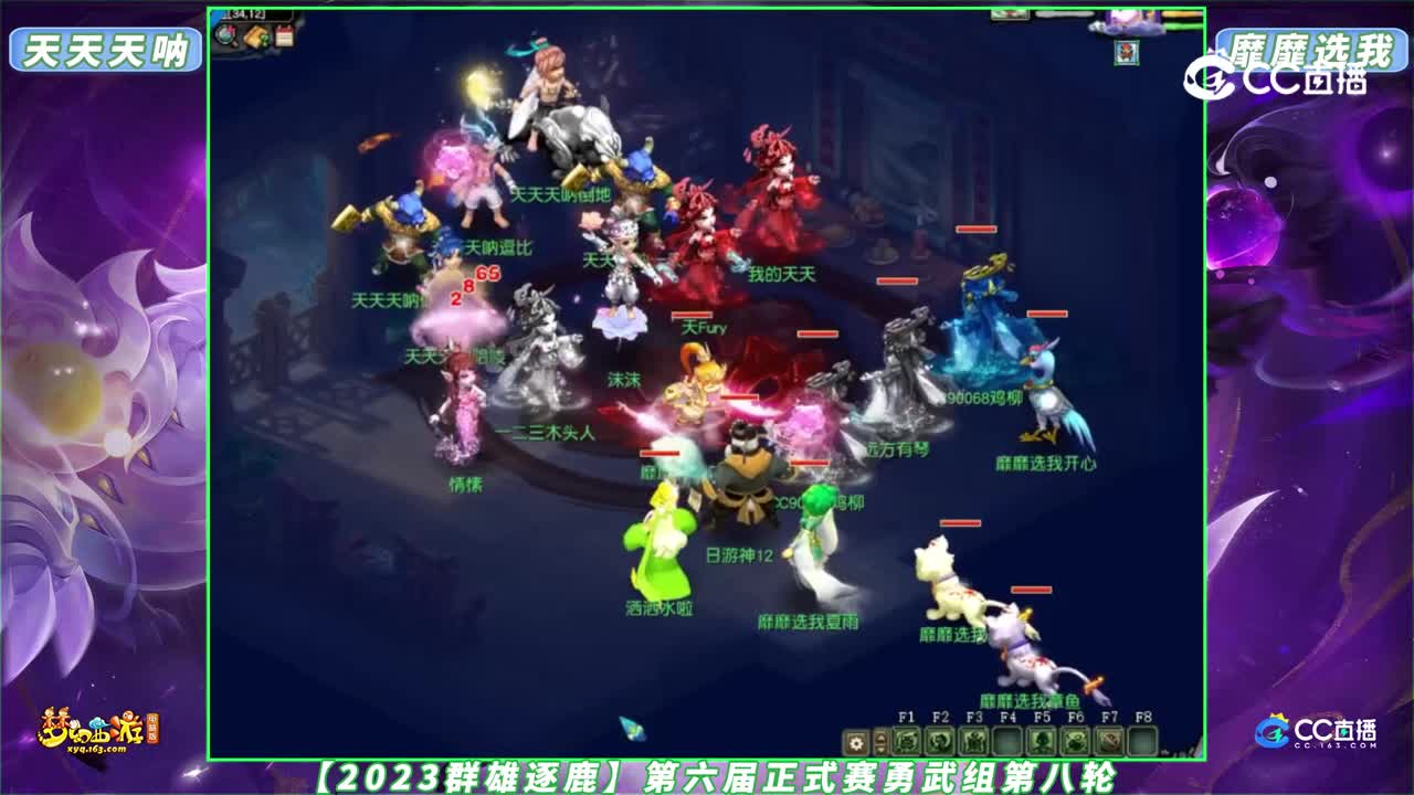 【2023群雄逐鹿】第六届正式赛勇武组第八轮：靡靡选我 VS 天天天呐【CC情报站】