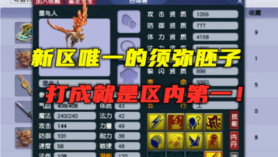 梦幻西游：3个月新区须弥打书，打成就是全区唯一，不全红能忍？