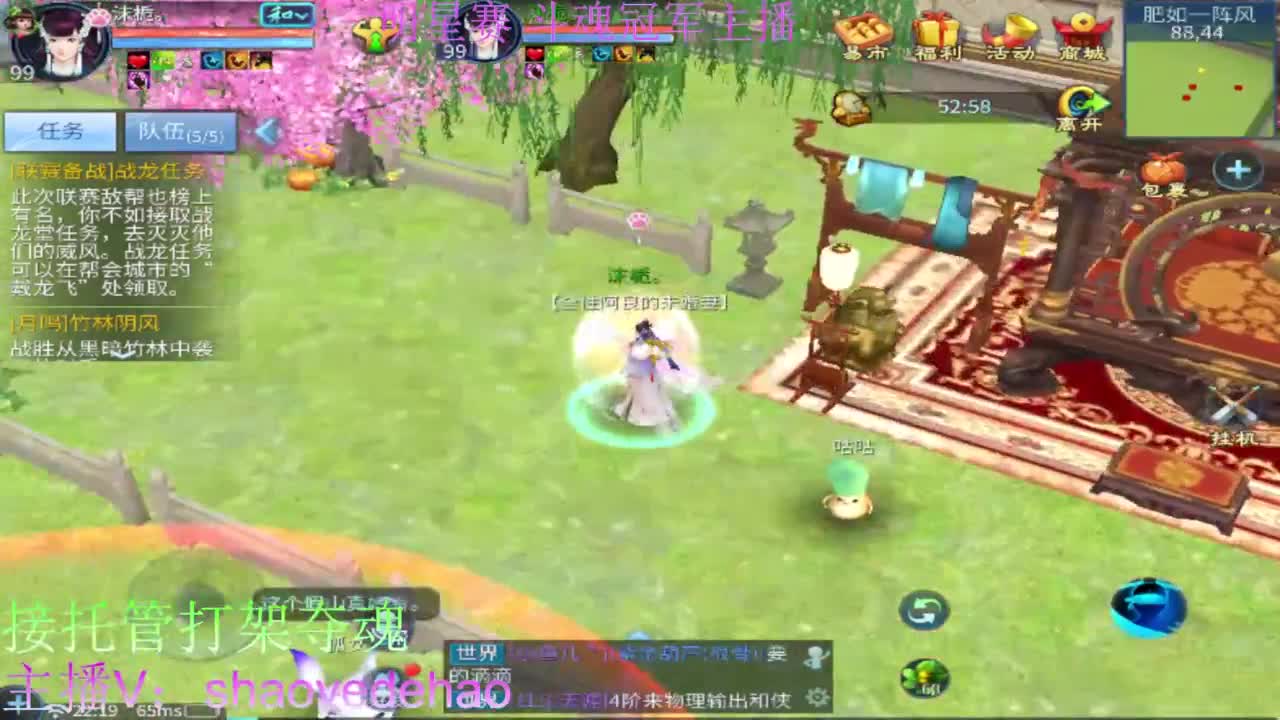 接天门山 托管 打架夺魂比武 背饰！ 第2段