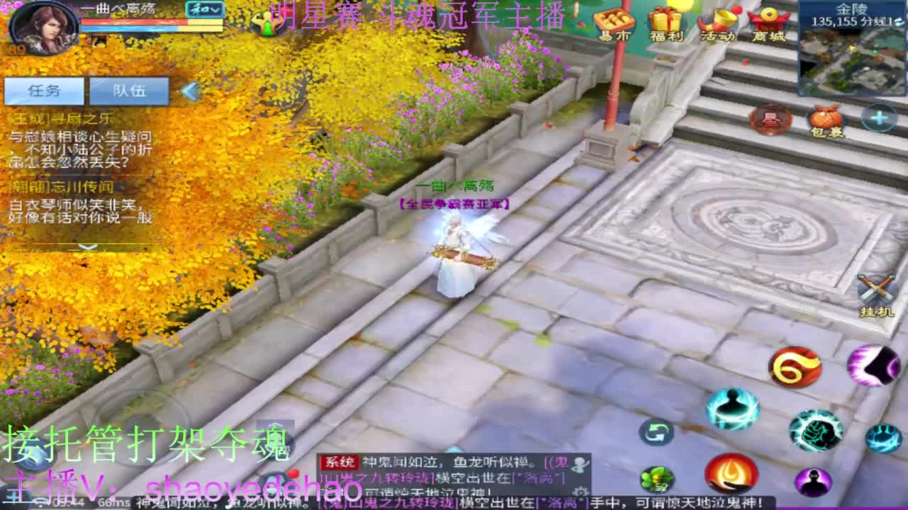 接天门山 托管 打架夺魂比武 背饰！ 第3段