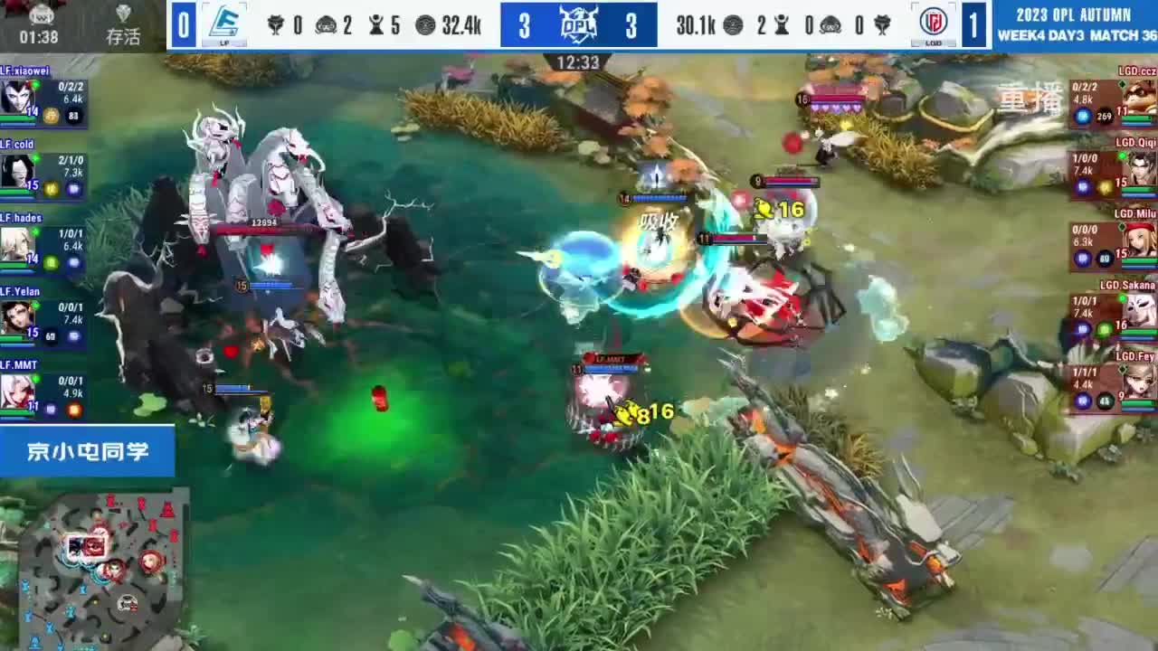 《决战！平安京》OPL秋季赛 第9段