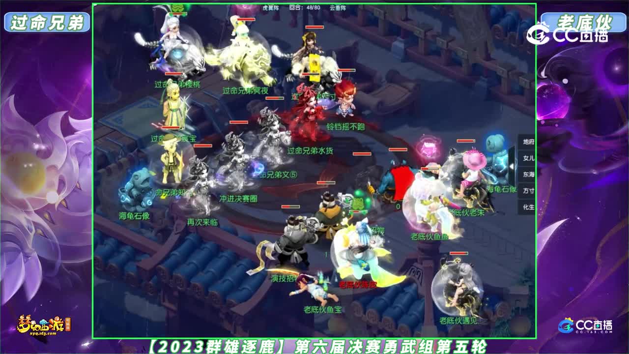 【2023群雄逐鹿】第六届决赛勇武组第五轮：过命兄弟 VS 老底伙【CC情报站】