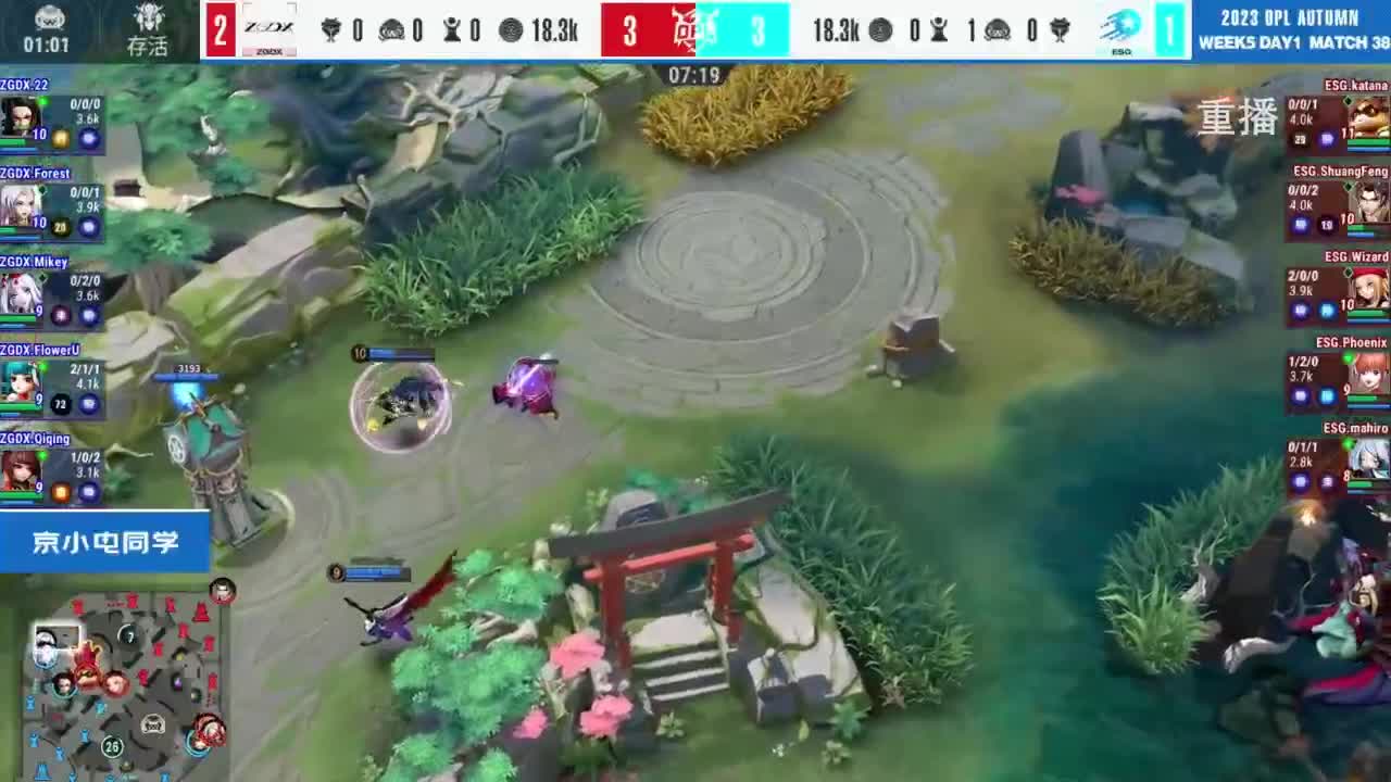 《决战！平安京》OPL秋季赛 第2段