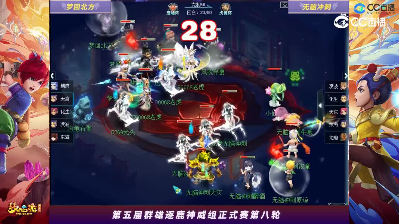 【2023群雄逐鹿】神威组第五届正式赛第八轮：无脑冲刺VS梦回北方【CC情报站】